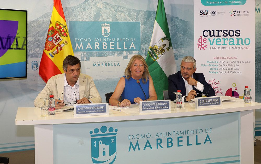 Marbella acogerá del 28 de junio al 1 de julio una nueva edición de los Cursos de Verano de la Universidad de Málaga (UMA)