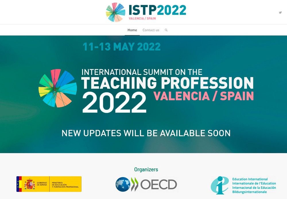 España será el país anfitrión de la próxima Cumbre Internacional de la Profesión Docente