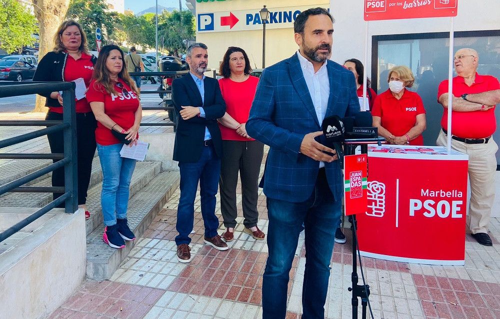 Daniel Pérez asegura que solo Juan Espadas trabajará para seguir con la recualificación turística y nuevos proyectos para Marbella