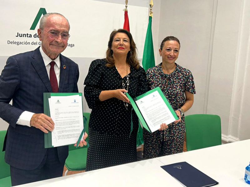 Firmado un protocolo entre la Junta y el Ayuntamiento para alcanzar el equilibrio hídrico en Málaga