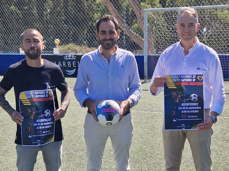 La Delegación de Deportes abre el plazo de inscripciones de las ligas locales de Fútbol 7 para jugadores no federados mayores de 18 y de 35 años