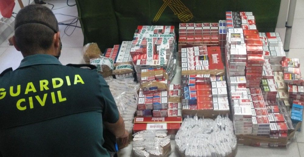 La Guardia Civil realiza 32 inspecciones contra el tabaco de contrabando en establecimientos públicos de la Comarca de Antequera