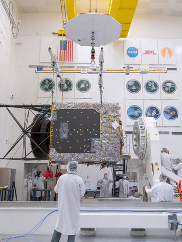 Comienza el ensamblaje final de la nave espacial que viajará al asteroide Psyche