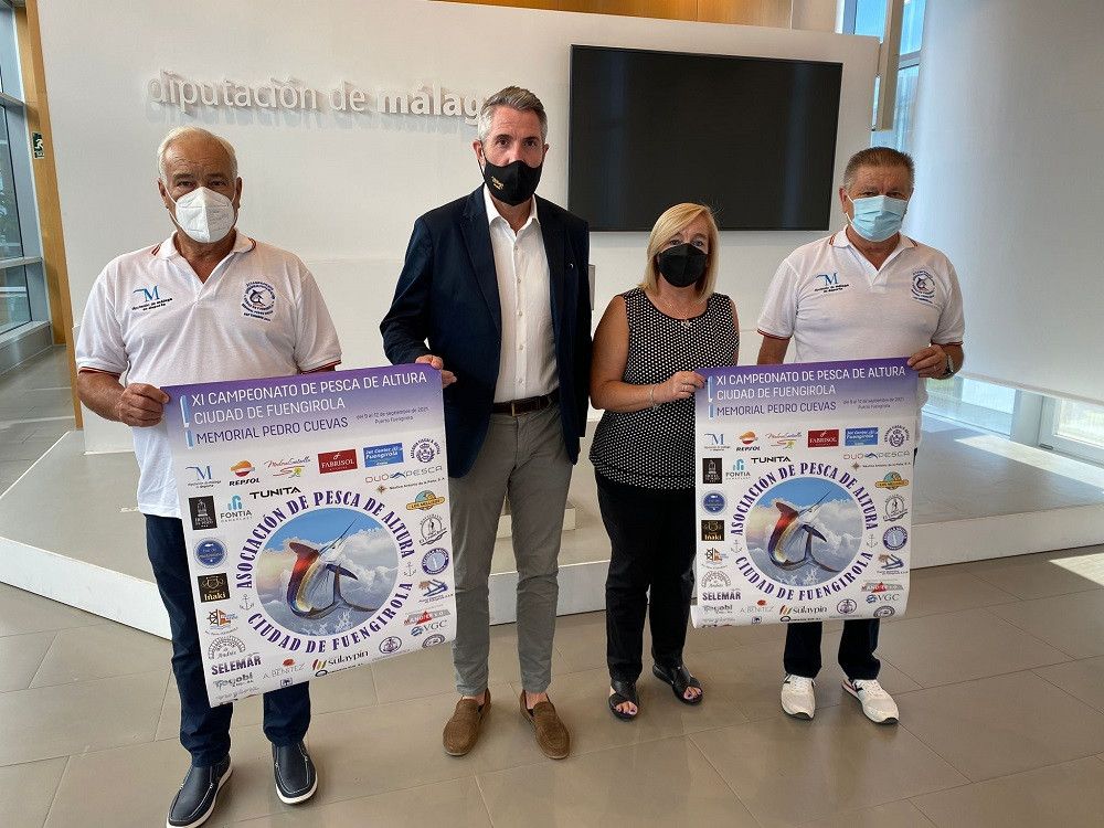 La Diputación impulsa el Torneo de Pesca de Altura Ciudad de Fuengirola, que comienza mañana