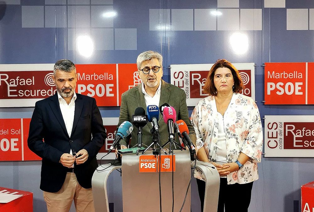 El PSOE califica de "muy decepcionantes" para Andalucía, y especialmente para Marbella, los presupuestos de la Junta