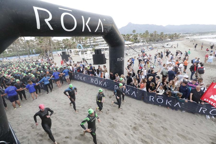 El 69% de los participantes en el Ironman 70.3 celebrado ayer eran extranjeros