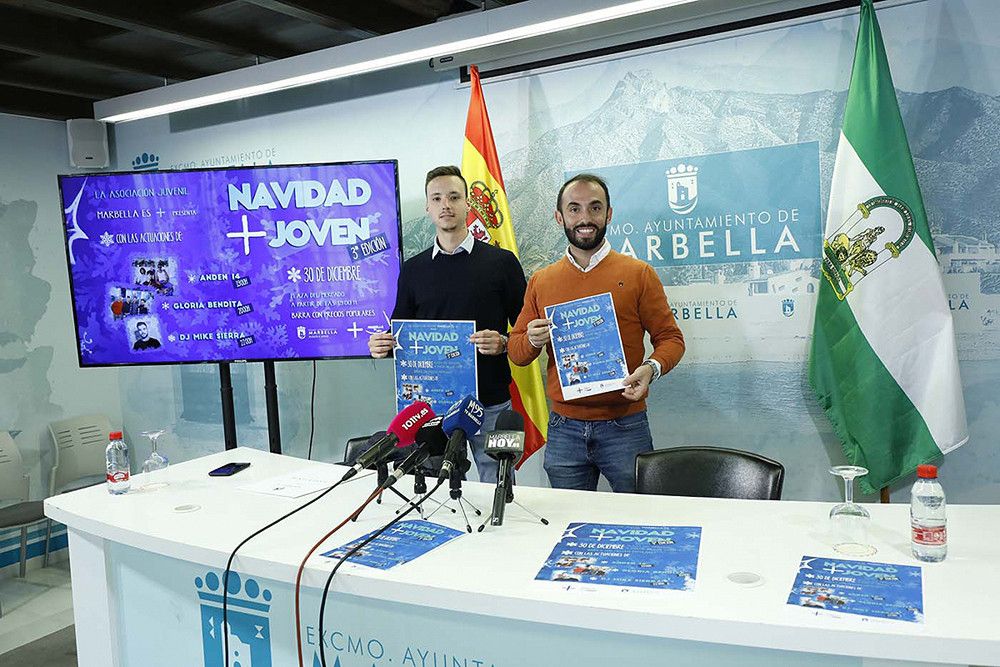 La tercera edición de la fiesta Navidad + Joven’ tendrá lugar el 30 de diciembre y contará con las actuaciones de Andén 14, Gloria Bendita y del DJ Mike Sierra