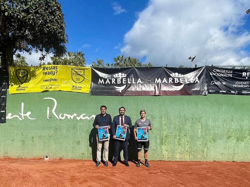 Marbella alberga hasta el 12 de marzo una prueba del circuito nacional RPT-Marca Jóvenes Promesas Sub16 y del 13 al 19 las rondas finales de la categoría Sub18 de tenis