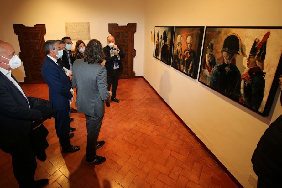 El MAD de Antequera acoge la exposición de Daniel Parra sobre la batalla de Trafalgar inspirada en el libro de Pérez Galdós
