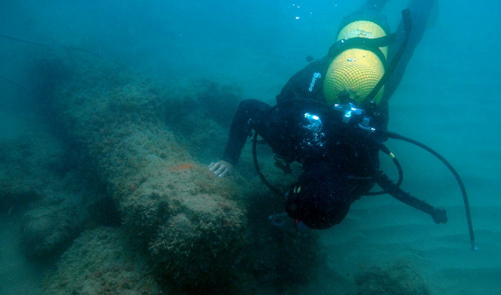 Más de 100 yacimientos y restos de 2.000 naufragios, en la Carta Arqueológica Subacuática de Andalucía