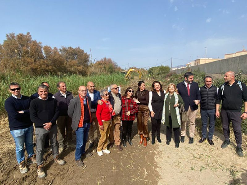 El Gobierno andaluz continúa la I Fase del Plan de Ramblas de Almería en Costacabana
