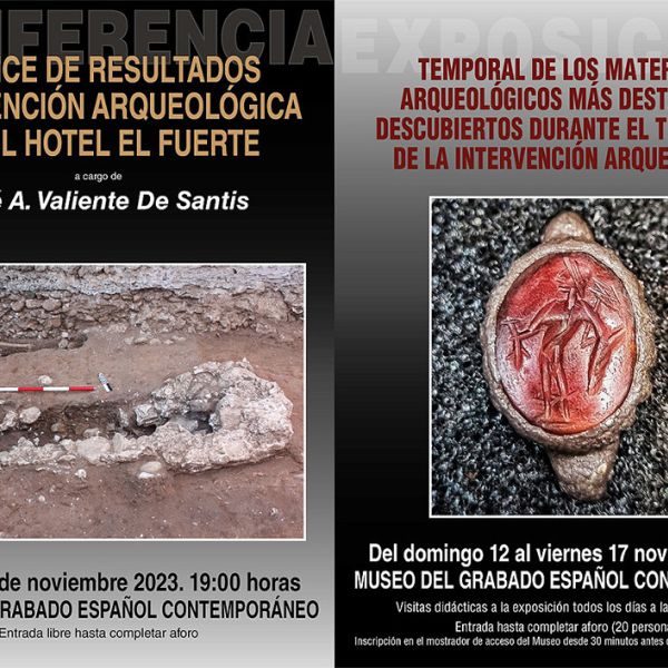 El Museo del Grabado Español Contemporáneo acogerá una conferencia y una exposición sobre la intervención arqueológica realizada en el Hotel El Fuerte de Marbella