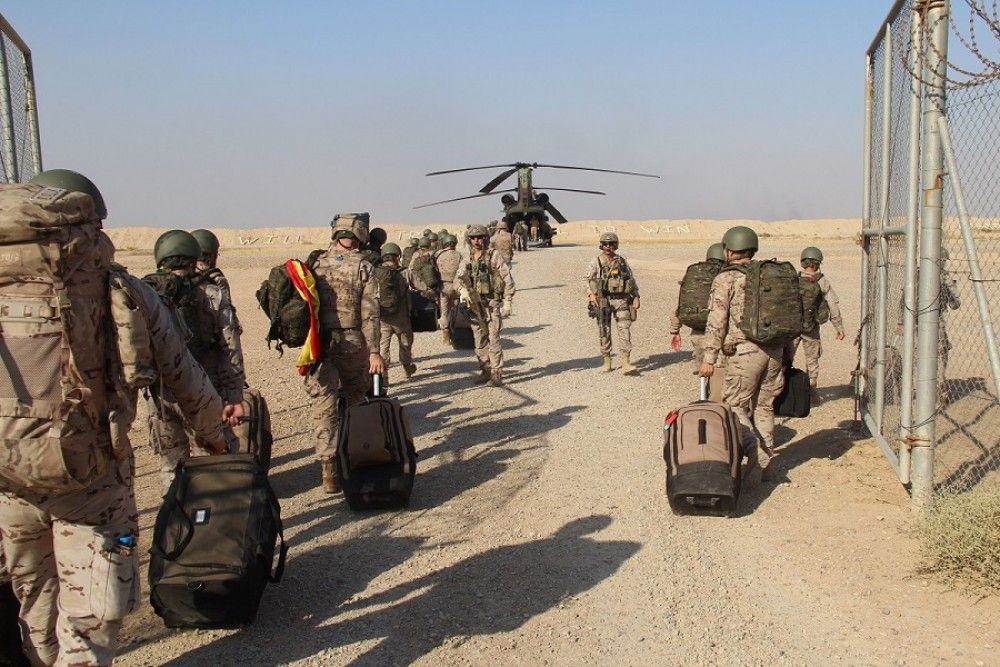 Repliegue temporal de tropas españolas de las misiones de adiestramiento en Irak, Afganistán y Mali