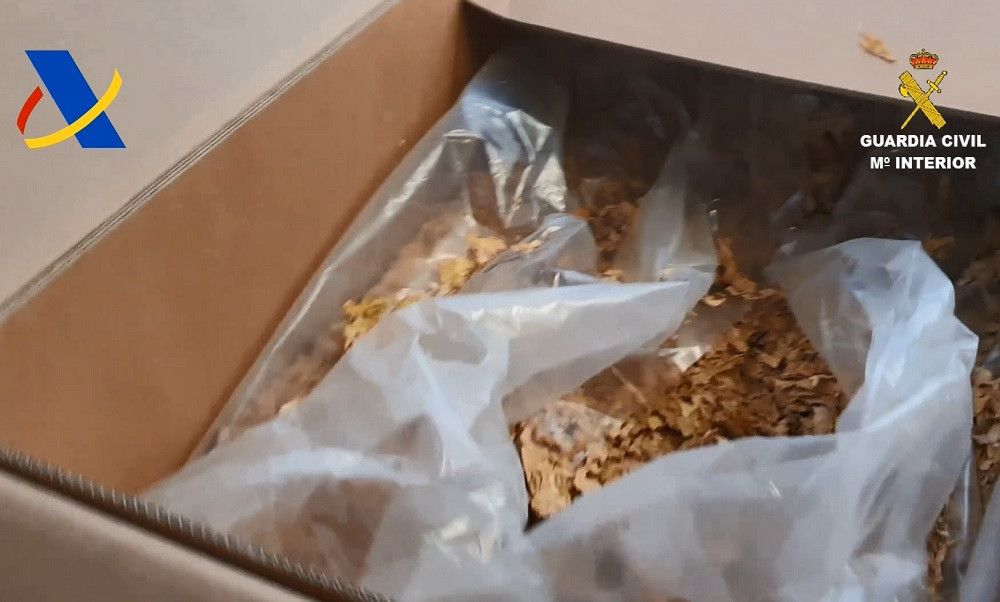 Desmantelada en Málaga la mayor fábrica ilegal de tabaco para cachimba’ descubierta en España