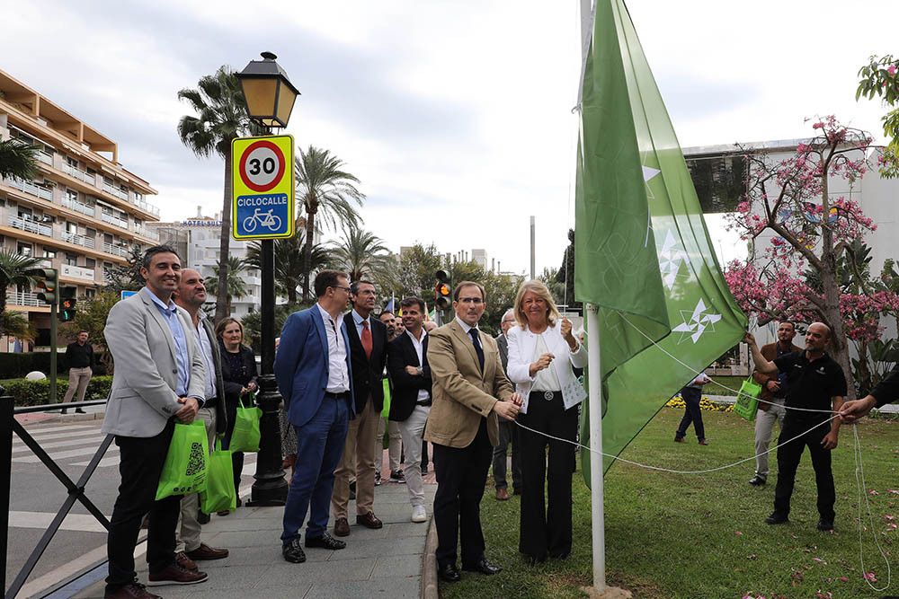 Marbella vuelve a ser reconocida como una ciudad Flor de Andalucía’ y logra cuatro distintivos por el tratamiento de sus espacios verdes