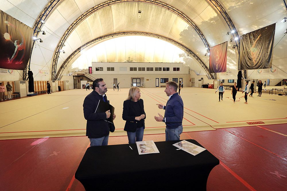El Ayuntamiento impulsará la reforma y modernización del Centro de Tecnificación Deportiva de Gimnasia Rítmica para convertirlo en referente en Europa