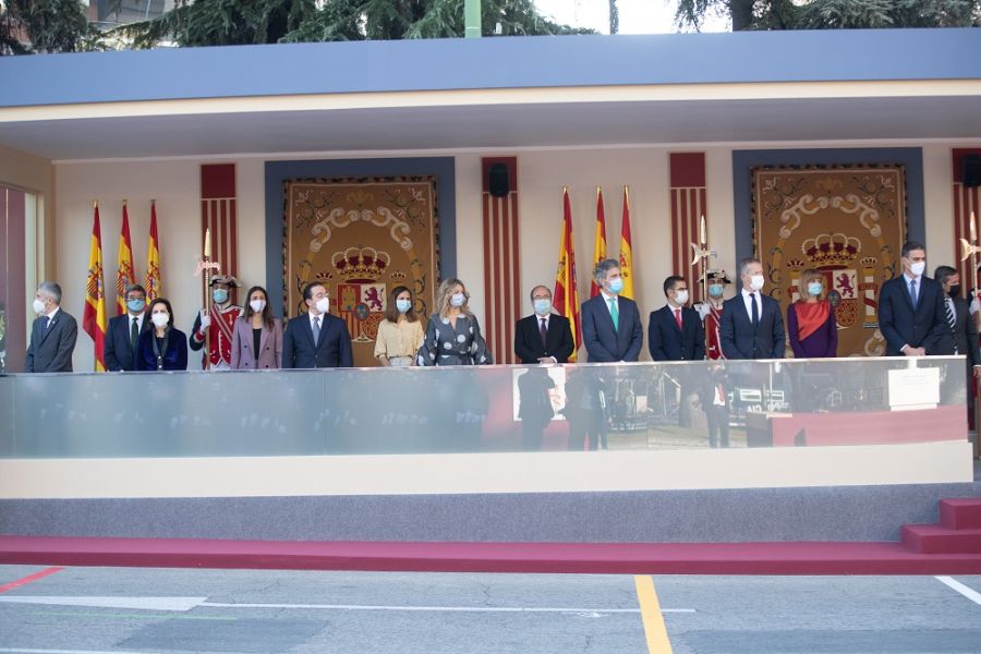 Los reyes presiden el desfile por el Día de la Fiesta Nacional