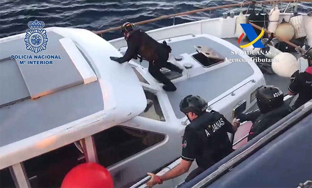 Desarticulado un grupo criminal dedicado al tráfico de drogas por vía marítima entre Marruecos y España
