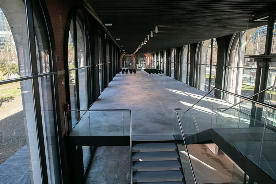 Terminada la remodelación de la sala de exposiciones de la Arquería de Nuevos Ministerios en Madrid