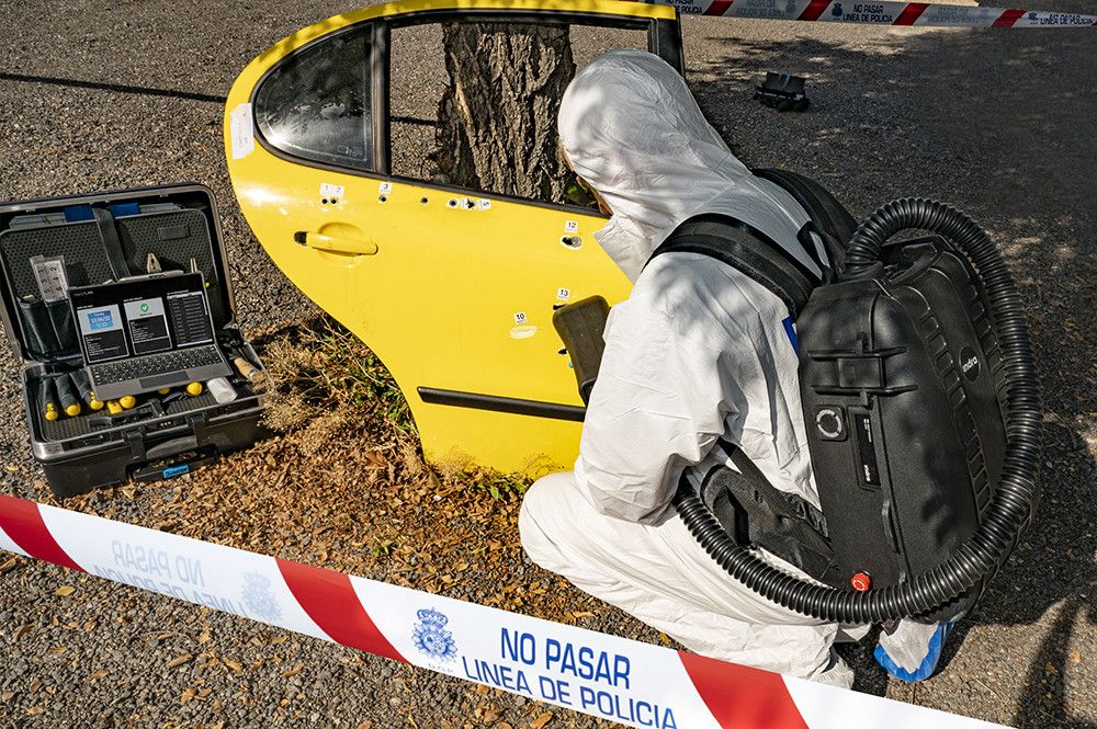 La Policía Nacional e Indra presentan un nuevo método de investigación balística pionero en el mundo