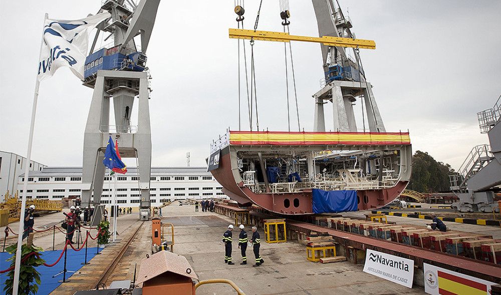 Navantia pondrá en marcha un plan de empleo para incorporar a 1.500 personas en todos sus centros durante los próximos años