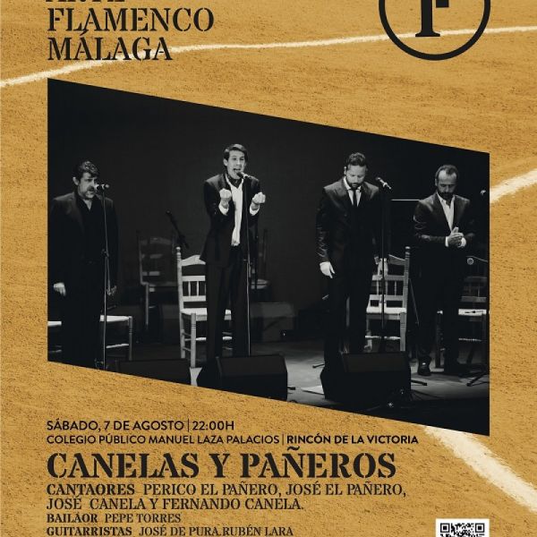 Los hermanos Canela y Pañero representan las casas cantaoras del Campo de Gibraltar en la Bienal de Arte Flamenco de la Diputación de Málaga