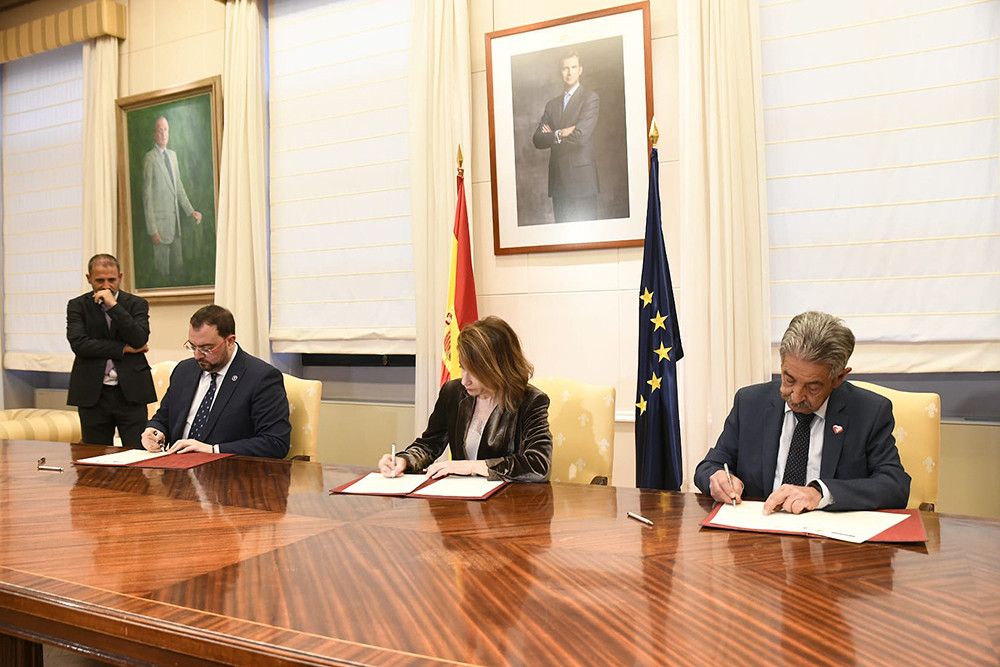 El Gobierno realiza numerosas concesiones a Cantabria y Asturias para acallar las voces por la "chapuza" del ancho de los trenes