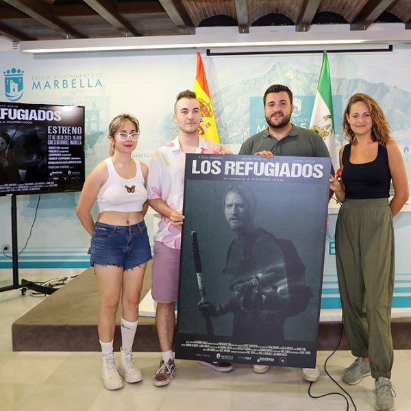 El director Alejandro Hoces estrena su nuevo cortometraje, Los Refugiados’ el próximo 27 de julio en el IES Río Verde
