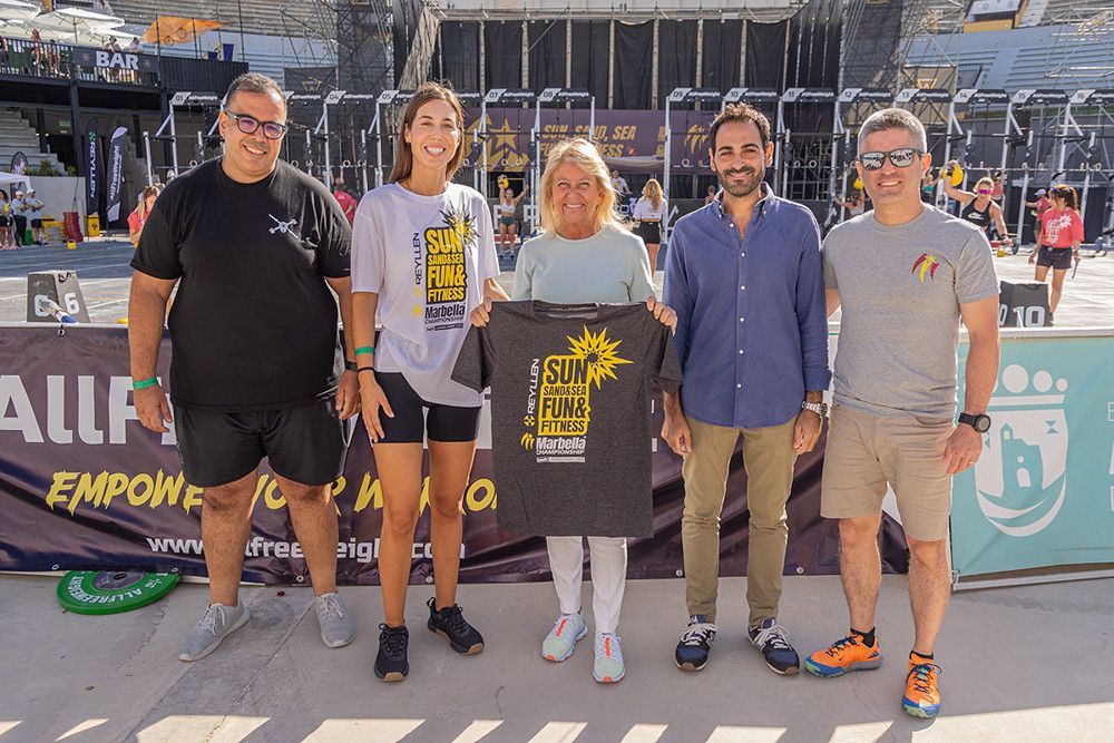 La alcaldesa valora que Marbella Championship de Crossfit, que ha reunido en la ciudad a un millar de atletas de 30 países, tenga una repercusión económica superior a los 7 millones de euros