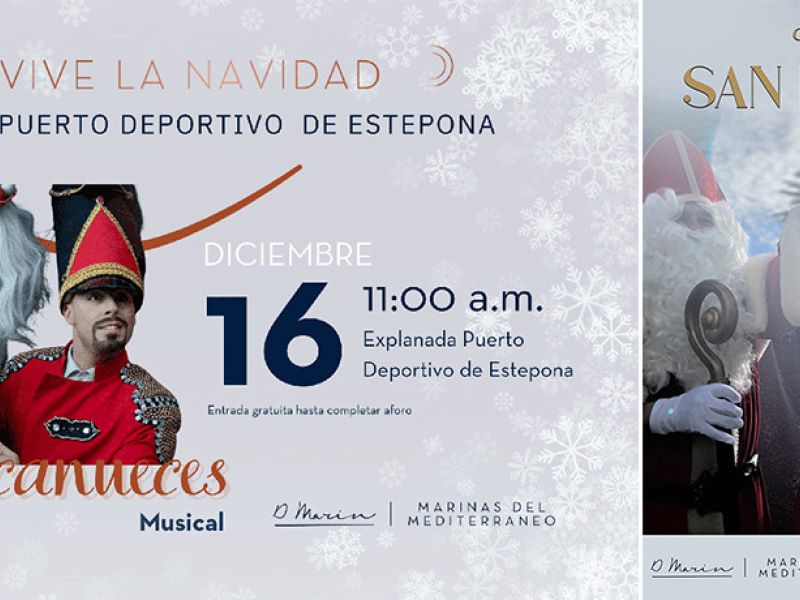 El Puerto Deportivo de Estepona prepara unas navidades llenas de actividades para todos los públicos