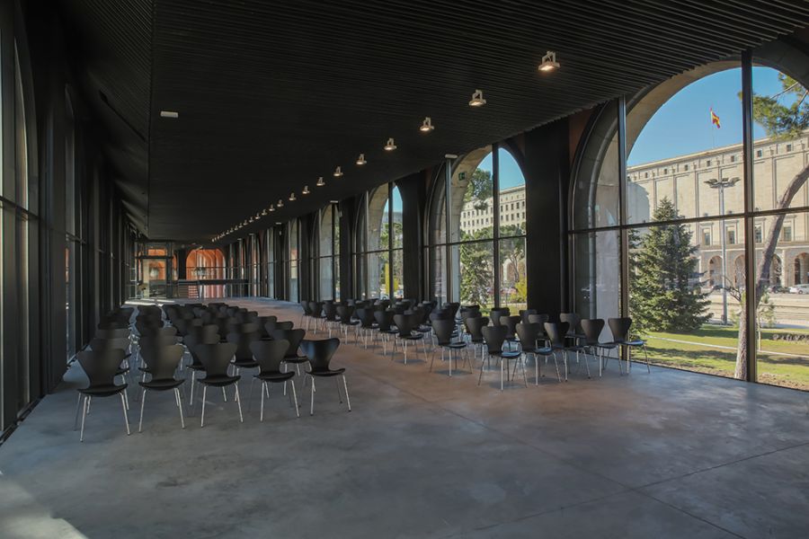 Terminada la remodelación de la sala de exposiciones de la Arquería de Nuevos Ministerios en Madrid