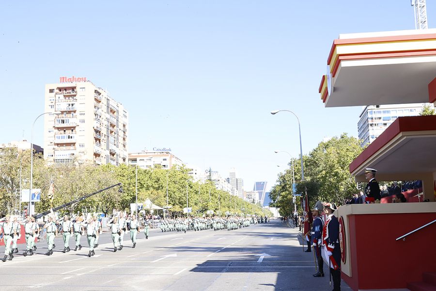 Los reyes han presidido el desfile por el Día de la Fiesta Nacional