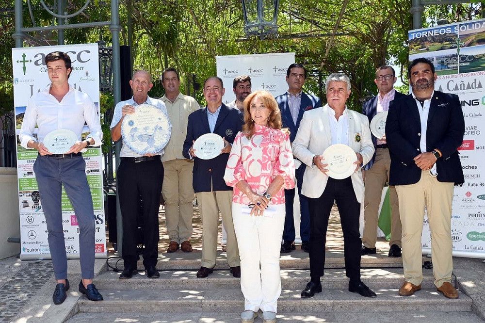 Presentado el circuito de golf de cuatro torneos a beneficio de la AECC Marbella, que se disputará durante los meses de julio y agosto