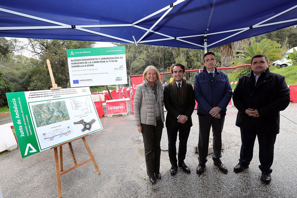 La carretera a Istán en Marbella afronta su reforma integral con una inversión de 4,2 millones de euros