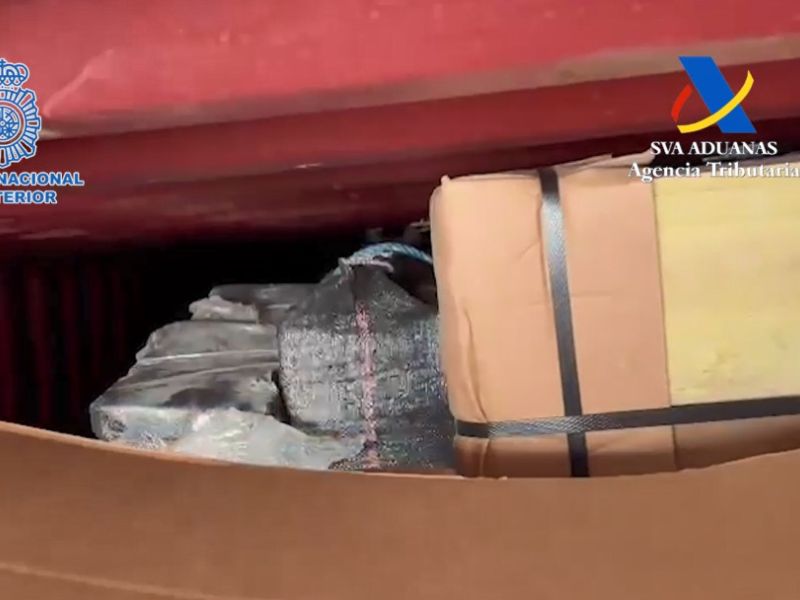 Intervenida en el puerto de Algeciras casi una tonelada de cocaína al “Cártel de los Balcanes”