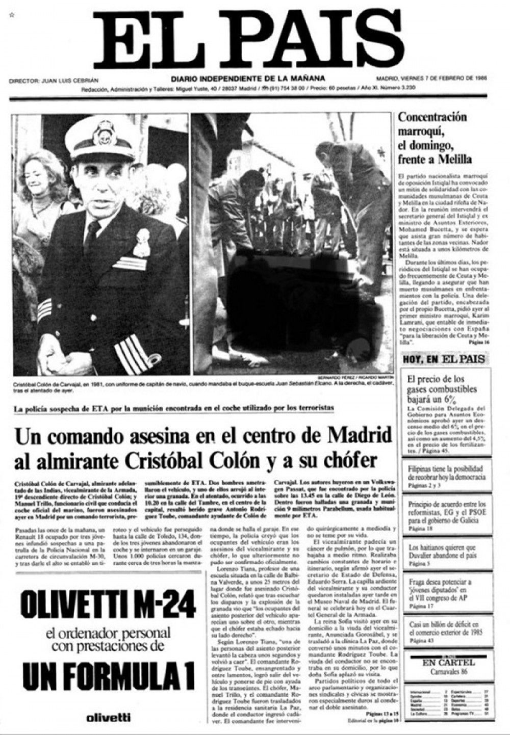 Interior sigue acercando presos de ETA al País Vasco en pago al apoyo de Bildu al Gobierno de Pedro Sánchez