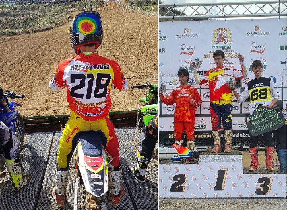 El piloto marbellí Marino Villar consigue en el Campeonato Provincial de MX de Córdoba el segundo mejor tiempo en los entrenamientos cronometrados