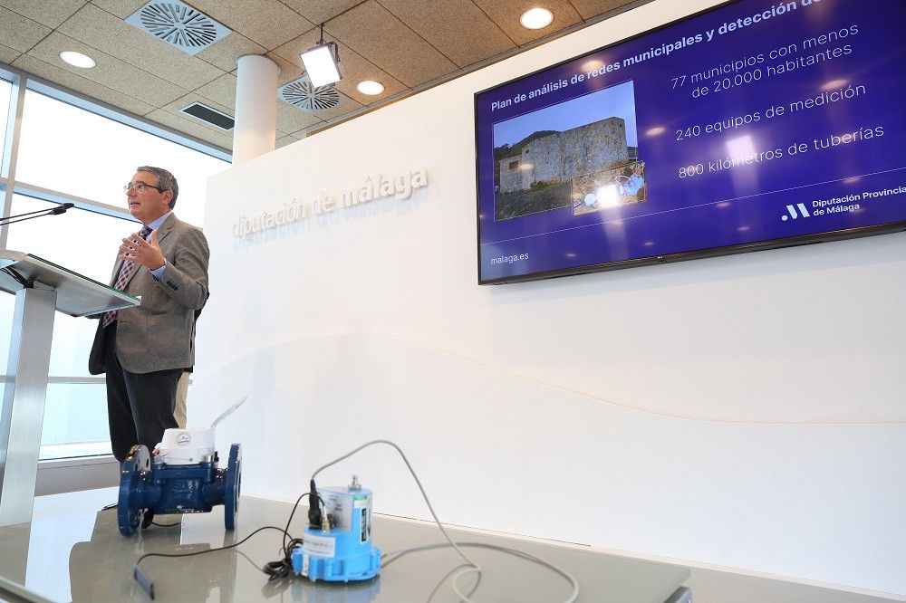 Diputación inspeccionará 800 kilómetros de tuberías para detectar fugas de agua