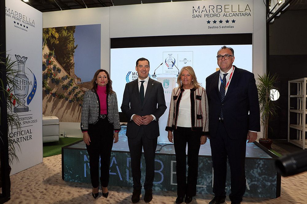 Inaugurado el estand de Marbella en Fitur