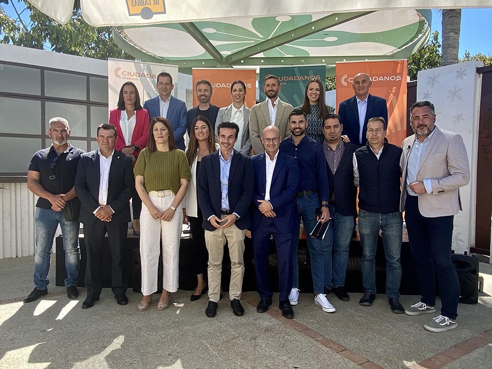 Ciudadanos presenta en Marbella a sus candidatos por la provincia para las próximas municipales