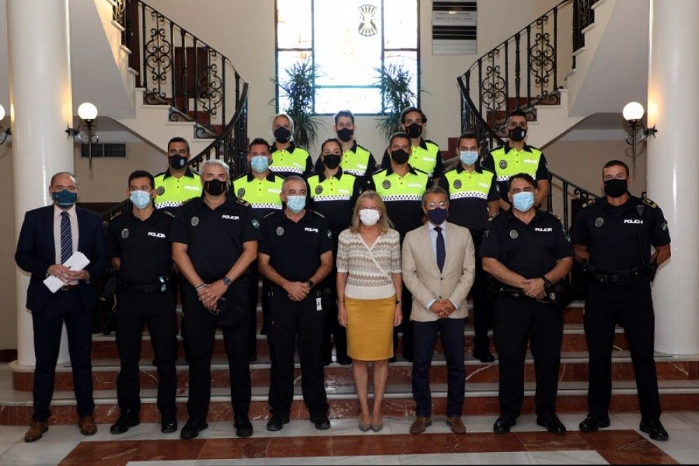 Nueve agentes de la Policía Local toman posesión de sus cargos e inician su formación en la academia