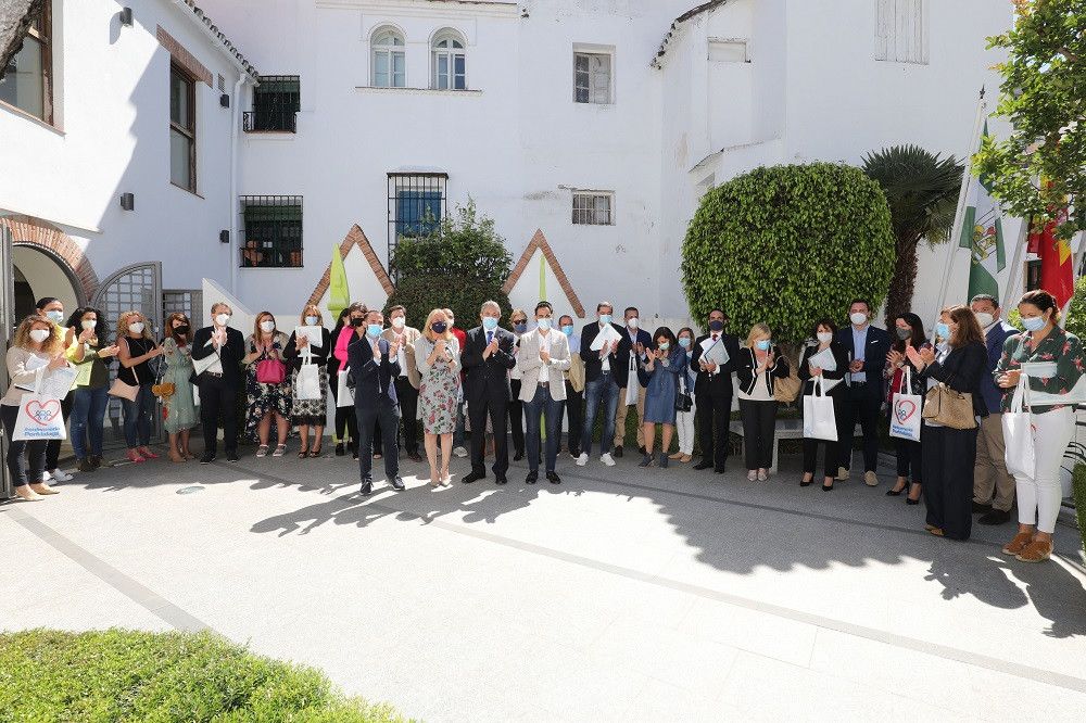 La alcaldesa destaca “la profesionalidad, vocación y generosidad” de los enfermeros en el acto organizado por el Consistorio para reconocer su labor frente al COVID-19