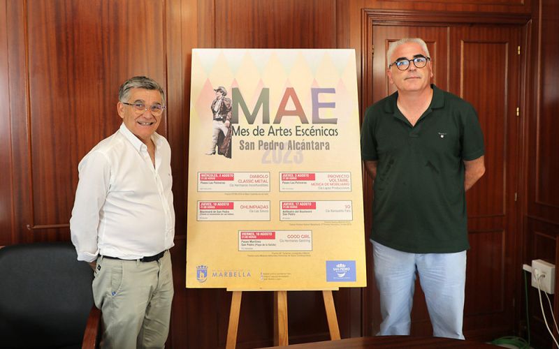 Cinco obras de danza, circo, teatro y música componen el programa de la cuarta edición del Mes de Artes Escénicas de San Pedro Alcántara