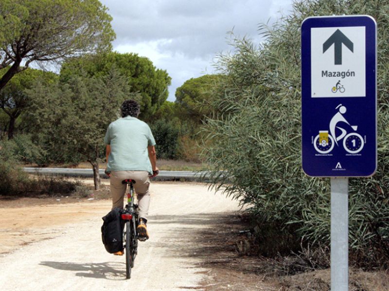 La Junta señaliza 80 nuevos kilómetros de vías cicloturísticas en la provincia de Huelva