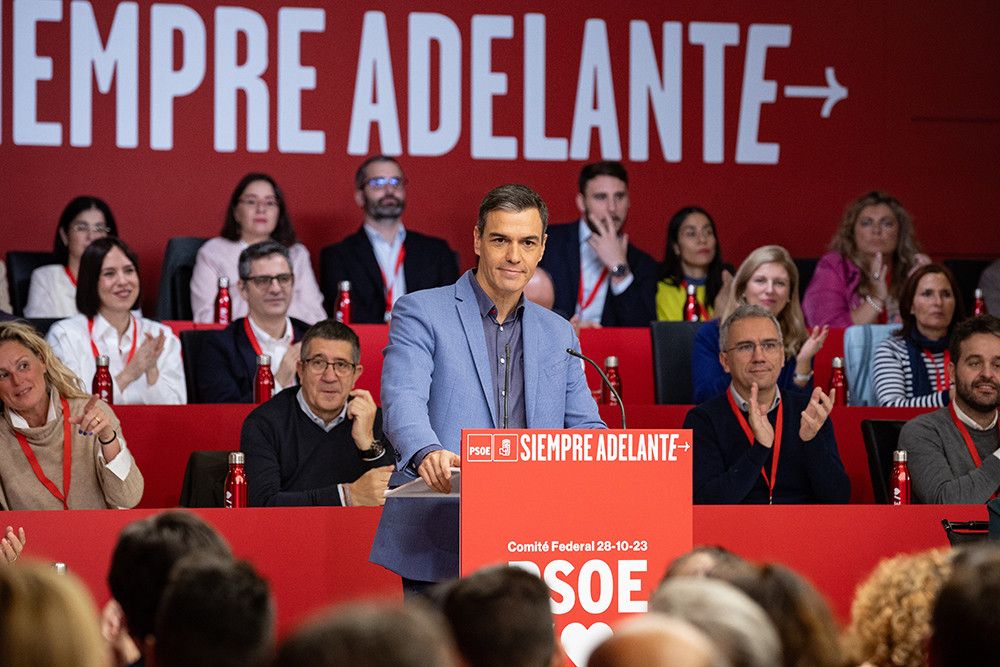 Pedro Sánchez apoya expresamente la amnistía para los secesionistas catalanes