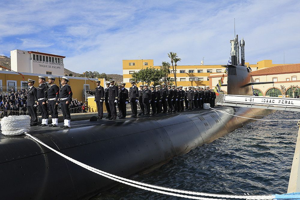 La Armada recibe el submarino S-81 Isaac Peral’ con una década de retraso