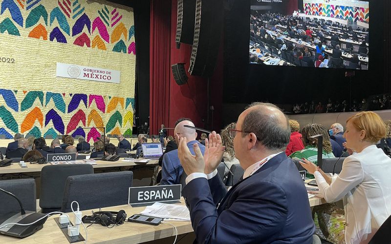 España se postula ante la Unesco para organizar Mondiacult 2025, la Conferencia Mundial de Políticas Culturales y Desarrollo Sostenible