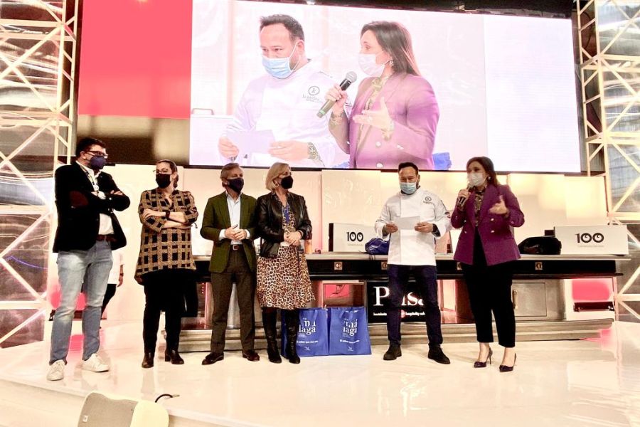 Antonio García y Cristian Ponce, de la escuela de hostelería CESHMA, ganadores del VIII Concurso Joven Chef Sabor a Málaga
