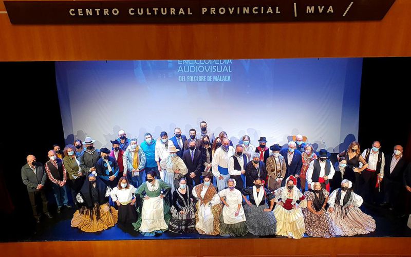 La Diputación promueve el segundo volumen de la Enciclopedia Audiovisual del Folclore Malagueño