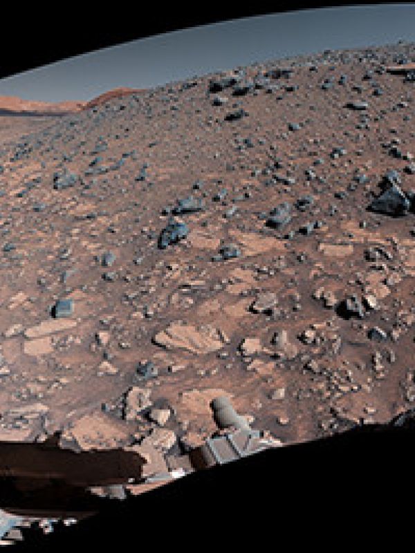 La NASA anuncia que el rover Curiosity ha logrado acceder a la Cresta de Gediz Vallis, en Marte